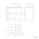 Corsica Gloss White Vanity Drawer with Marble Top & Curved Counter Top Basin 800mm