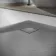 Berlin Quadrant Dark Grey Slate Effect SMC Composite Shower Tray 800x800mm
