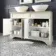 Lucia Chalk White Double Vanity With Oak Effect Top & Oval Counter Top Basin 1200mm