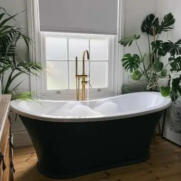 Trent Brushed Brass  Freestanding Bath Shower Mixer Tap