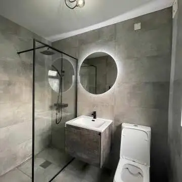 Munich Matt Black Framed Easy Clean 8mm Wet Room Shower Glass Panel 900mm