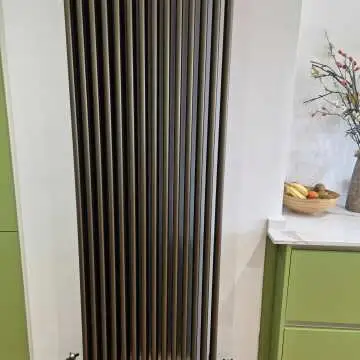 Athens Antique Gold Triple Column Vertical Traditional Radiator 1800x650mm