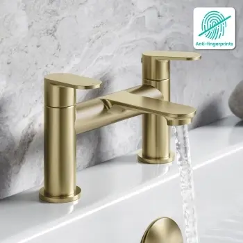 Avill Brushed Brass Bath Filler