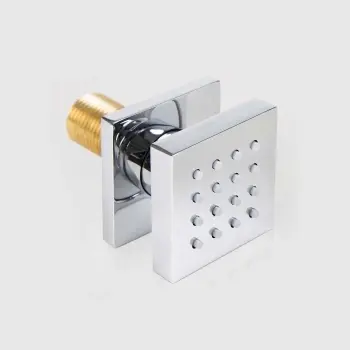 Chrome Square Shower Body Jet