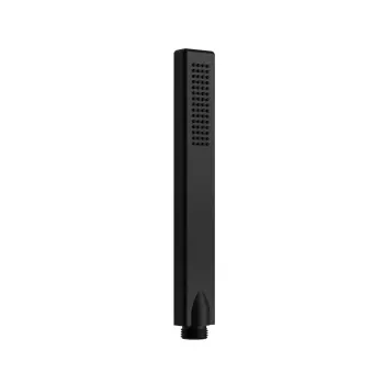 Matt Black Rectangular Hand Shower