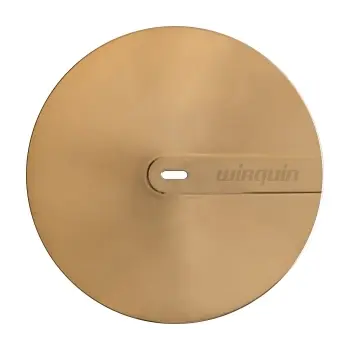 Wirquin Brushed Brass Slim Dome Only