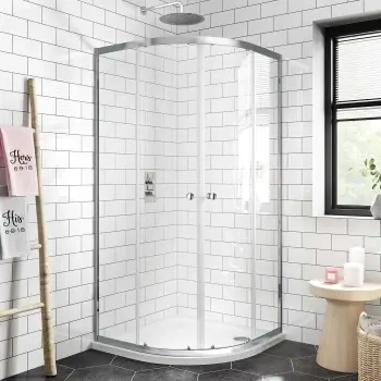 Riga 4mm Quadrant Shower Enclosure 900x900mm