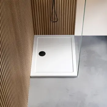 Cairo Rectangular SMC Composite Shower Tray 1100x800mm