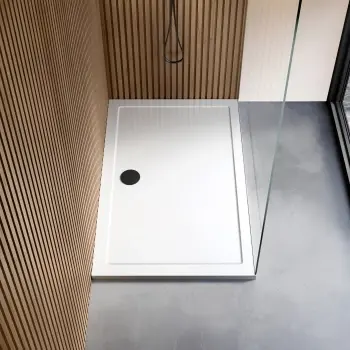 Cairo Rectangular SMC Composite Shower Tray 1400x800mm