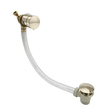 English Gold Bath Mixer Filler & Click Clack Waste