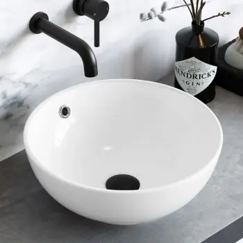 Mesa Round Counter Top Basin 375mm