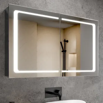 Arabella Illuminated LED Mirror Cabinet 600x1000mm