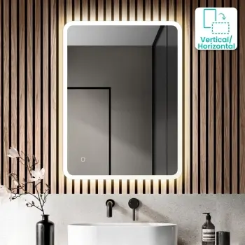 Jolie Illuminated LED Mirror 800x600mm