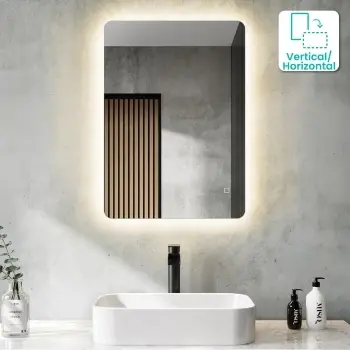 Clara Backlit LED Mirror 700x500mm