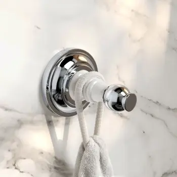 Avoca Traditional Chrome Robe Hook