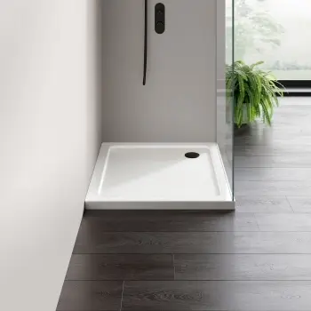 London Rectangular Stone Shower Tray 900x800mm