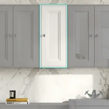 Cotton White Wall Hung Cabinet 700x300mm