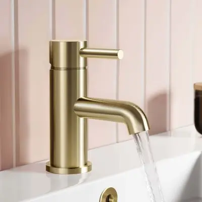 Brushed Brass Taps