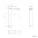 Glen Gunmetal Grey High Rise Basin Mixer Tap