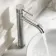 Suir Chrome High Rise Basin Mixer Tap with Knurled Detailing
