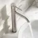Suir Brushed Nickel High Rise Basin Mixer Tap with Knurled Detailing