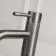 Suir Brushed Gunmetal High Rise Basin Mixer Tap with Knurled Detailing