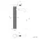 Suir Brushed Gunmetal High Rise Basin Mixer Tap with Knurled Detailing