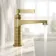 Corrib Brushed Brass Basin Mixer Tap