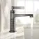 Corrib Brushed Gunmetal Basin Mixer Tap