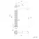 Corrib Brushed Brass High Rise Basin Mixer Tap