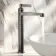 Corrib Brushed Gunmetal High Rise Basin Mixer Tap