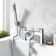 Severn Chrome Bath Filler & Handheld Shower