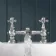 Tweed Traditional Chrome Bath Filler