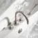 Suir Brushed Nickel Bath Mixer Tap & Handheld Shower with Knurled Detailing