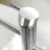 Suir Chrome Freestanding Bath Shower Mixer Tap with Knurled Detailing