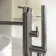 Suir Brushed Gunmetal Freestanding Bath Shower Mixer Tap with Knurled Detailing