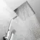 Galway Premium Square Thermostatic Shower with Large 300mm Head