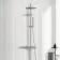 Suir Premium Chrome Round Thermostatic Shower Set with Knurled Detailing
