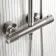 Suir Premium Brushed Nickel Round Thermostatic Shower Set with Knurled Detailing