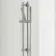 Suir Brushed Nickel Shower and Sliding Riser Set