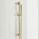 Suir Brushed Brass Shower and Sliding Riser Set