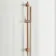 Suir Brushed Copper Shower and Sliding Riser Set