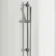 Suir Brushed Gunmetal Shower and Sliding Riser Set