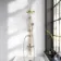 Corrib Premium Round Brushed Brass Thermostatic Bath Filler Shower Set