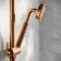 Corrib Premium Round Brushed Copper Thermostatic Bath Filler Shower Set