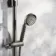 Corrib Premium Round Brushed Gunmetal Thermostatic Bath Filler Shower Set