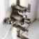 Corrib Premium Round Brushed Gunmetal Thermostatic Bath Filler Shower Set
