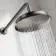 Corrib Premium Brushed Gunmetal Round Thermostatic Shower Set