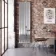Faro Chrome Single Flat Panel Vertical Radiator 1800x490mm