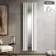 Marseille White Single Vertical Mirror Radiator 1800x500mm